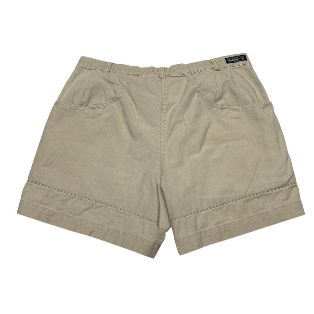 Vintage 90s Patagonia Stand Up Shorts Men's 34 Climbing Outdoors Khaki